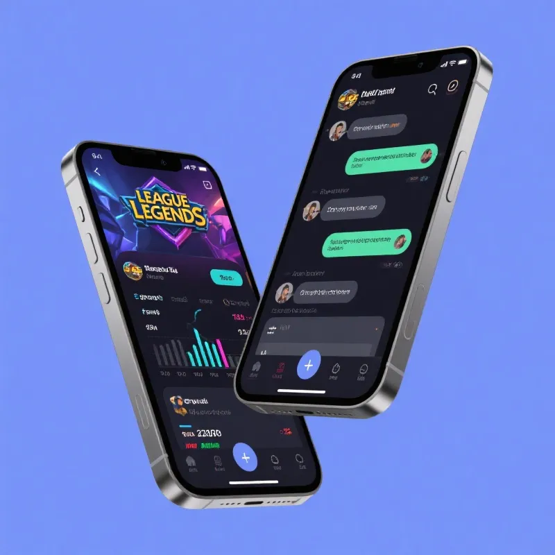 英雄联盟直播App界面